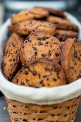 galletas de espelta con pepitas de chocolate