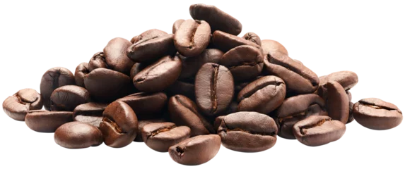 Foto op Plexiglas Group of coffee beans © phive2015