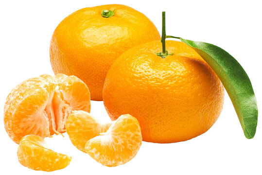 Mandarin orange isolated