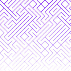 Purple Square Pattern Diagonal Maze Line Background