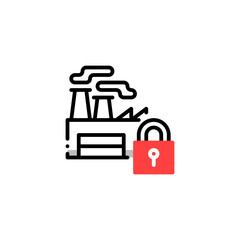 factory locked icon