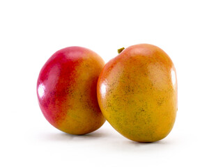Mango fruits isolated on white