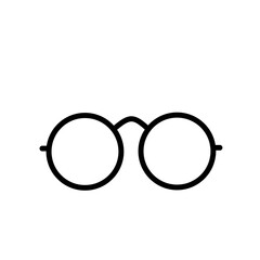 glasses isolated on white