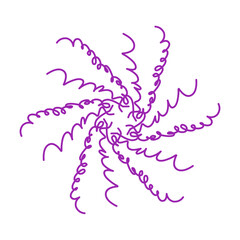 illustration of an floral background