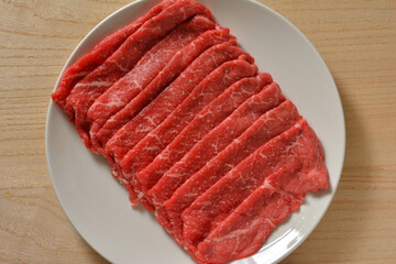 国産黒毛和牛スライス　すき焼き用