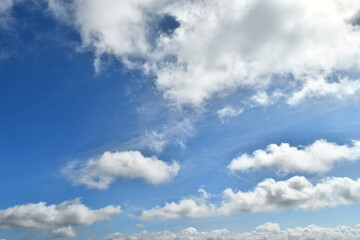 Blue Sky With Clouds