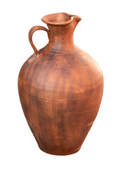 ceramic jug isolated