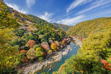 Fototapeta premium 秋の京都嵐山