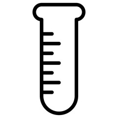 lab tube icon