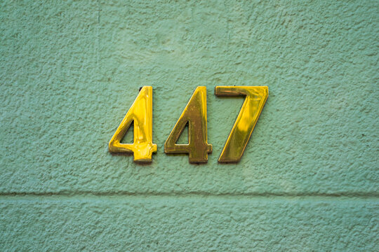 house number four hundred and forty seven (447)