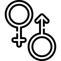 gender outline icon