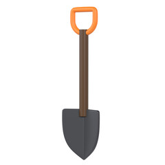 Shovel 3D icon