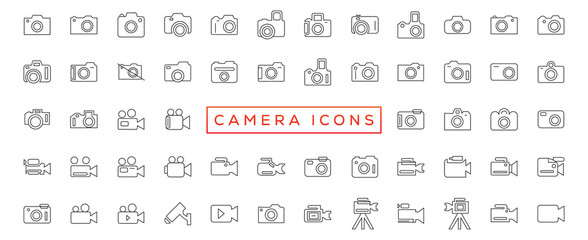 Fototapeta na wymiar Photo and video icon set. Icons of photography, image, photo gallery, video camera and photo camera. Diaphragm icon. image, photo gallery Vector illustration