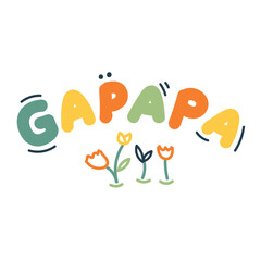 Cute Sticker Reactions Gapapa Color