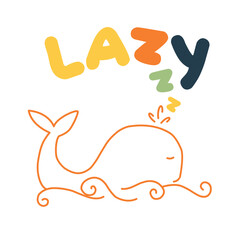 Cute Sticker Reactions Lazy Color