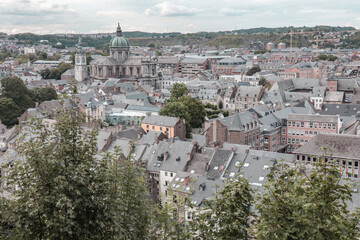 Obraz premium Namur in Belgium is a city with beautiful views.