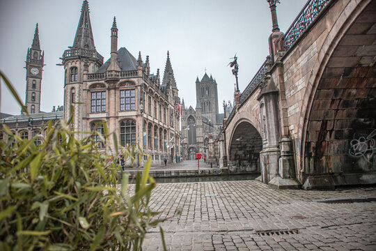 The beautiful city of Ghent in Belgium.