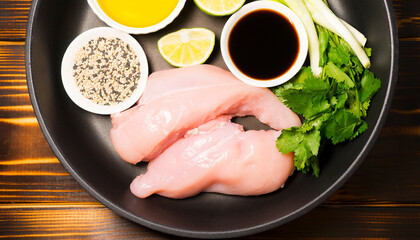 Ingredients for Chicken Teriyaki Sauce