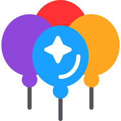 Balloons Icon