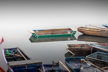 boats on the river
