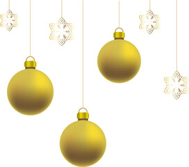 Christmas ball new year cartoon illustration