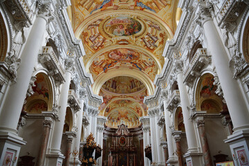 Orgel im Stift St. Florian
 - obrazy, fototapety, plakaty