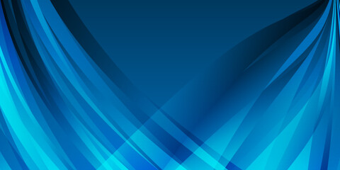 Obraz premium Abstract Blue waves pattern. Summer lake wave, water flow abstract vector seamless background