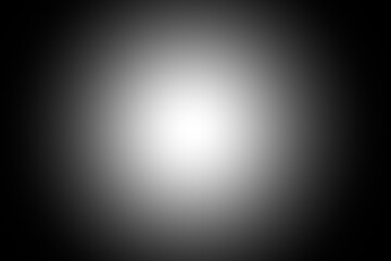 黒い背景に白い光
