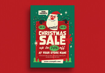 Christmas Sale Event Flyer
