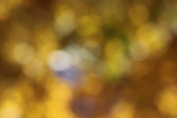 abstract golden bokeh background