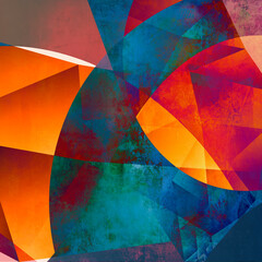formen farben verlauf abstrakt malerei grafik