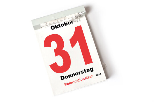 31  Oktober 2024 Reformationstag