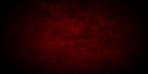 Black and red stone concrete grunge wall texture and backdrop background anthracite panorama. Panorama dark black and red stone marble slate backdrop vanttege background or texture.