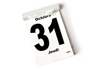 31  Octobre 2024