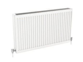 Radiator on transparent background.