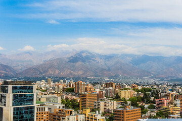 Santiago city  view
