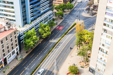 street in the city