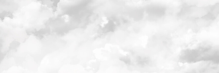 Panorama cloudy sky with heavy clouds in a bad weather