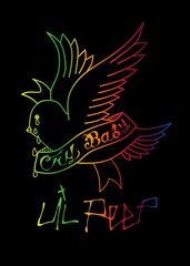 Obraz premium illustration of a bird