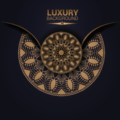 Luxury mandala background with gradient color, pattern Arabic Islamic east style.decorative mandala for print
