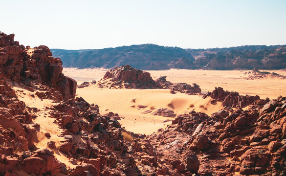 rocky dunes of tabuk 