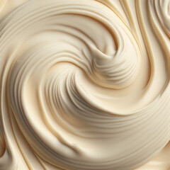 Ice cream texture. AI render