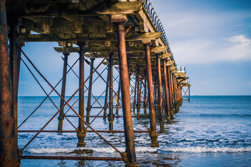 Pier out to sea