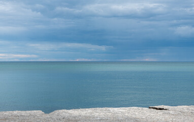 Obraz premium clouds over the sea