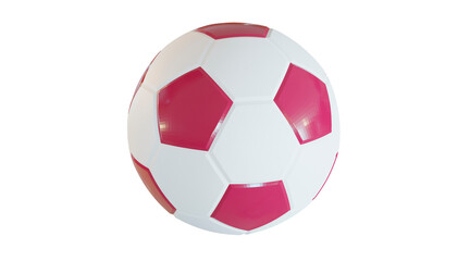 Fototapeta premium 3d soccer ball isolated on white background