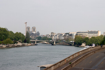 View of the river seine, Paris