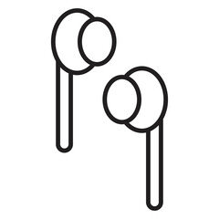 Computer gaming, line art komputer illustration, isolated style, PC icon logo symbol vector