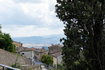 Fototapeta na wymiar Volterra view italy