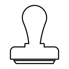 Stamp, seal icon