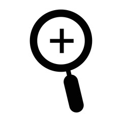 Zoom, out, tool icon